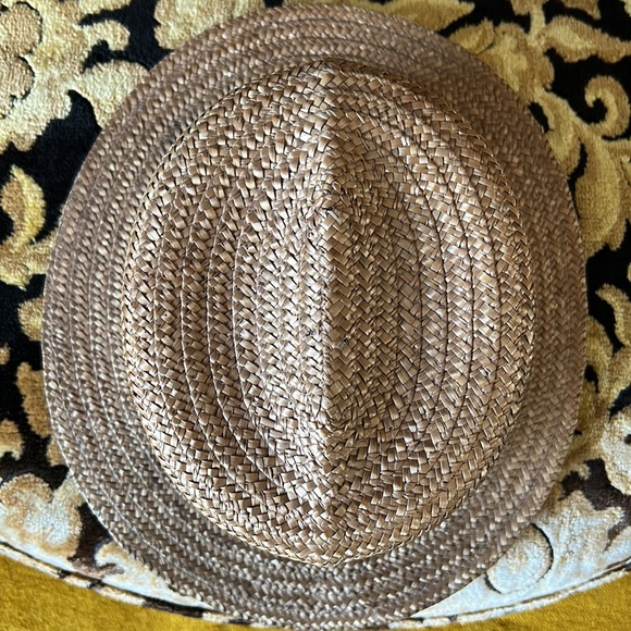 Vintage 1930s-1940s Italian straw hat - Picture 5 of 8